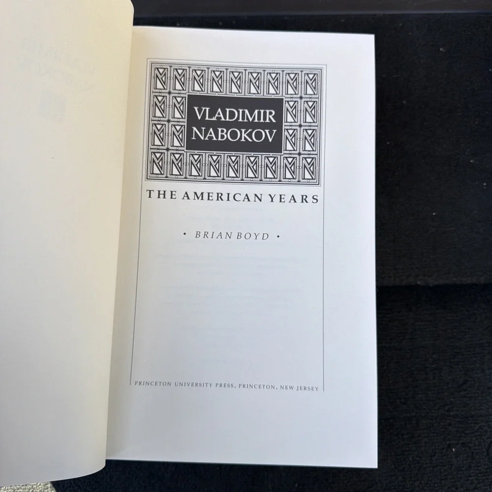 Vladimir Nabokov :‎ The American Years By Boyd, Brian Brian Boyd,
